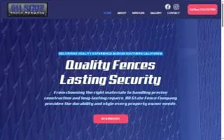 All State Fence Company of Hingham website