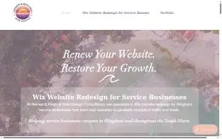 Renew & Restore Web Design website