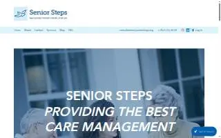 Senior Steps website