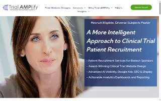 Trial AMPlify website