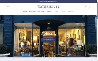 Waterhouse Decor website