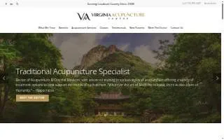 Acupuncture health for life website