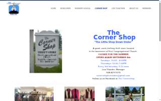 Corner Shop At The First Congregational Church