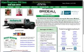 Harrington Oil Inc website