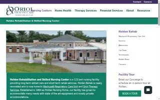 Holden Rehabilitation & Skilled Nursing Center website