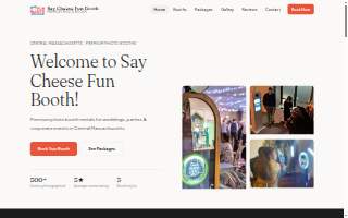 Say Cheese Fun Booth - Photo Booths
