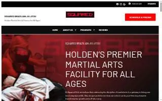 Squared BJJ Holden website