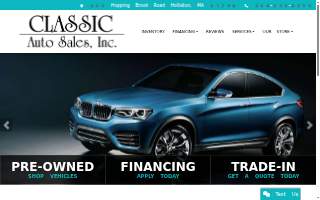 Classic Auto Sales Inc