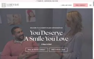 Elizabeth Blake Orthodontics website