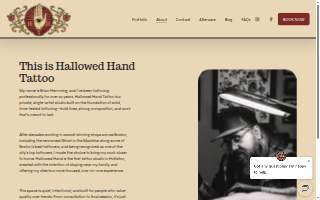 Hallowed Hand Tattoo