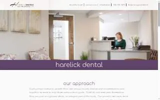 Holliston Family Dental website