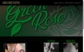 Green Rose Tattoo