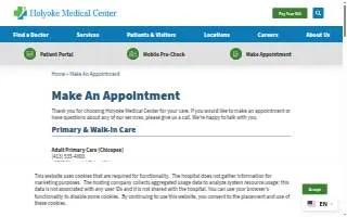 HMC CORE (Centers of Rehabilitation Excellence) website