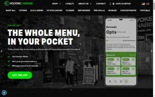 Holyoke Cannabis Dispensary website