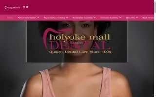 Holyoke Mall Dental website