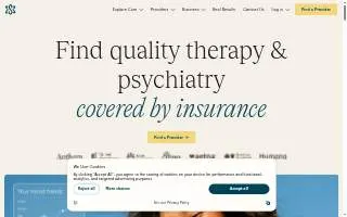 Miracles Happen Therapy through Sondermind website