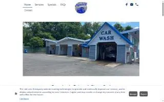Paper City Car Wash website