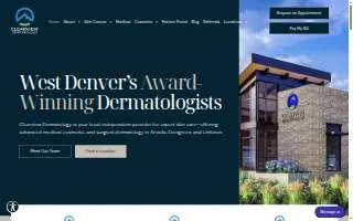 Clearview Dermatology - Gardner website