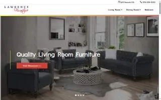 Lawrence Furniture website