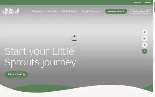 Little Sprouts Early Education & Child Care of Lawrence website