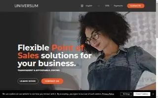 Universum Solution website