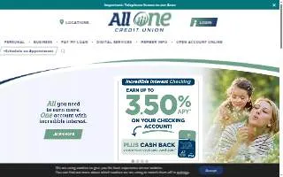 All One Credit Union of Leominster website