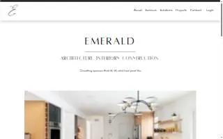 Emerald Design Build of Leominster website