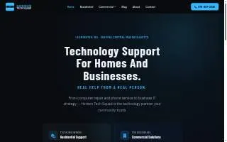 Horizon Tech Squad website