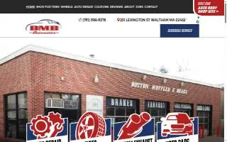 Boston Muffler Brake & Automotive website