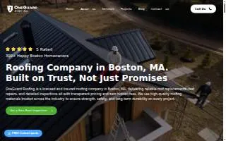 OneGuard Roofing LLC website
