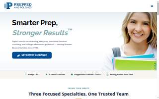 Prepped and Polished Tutoring & Test Prep, Executive Function Coaching, and Admissions Consulting of Lexington