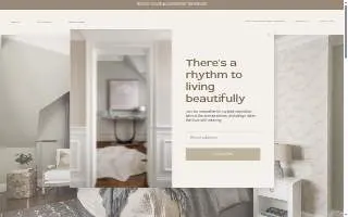 Resonance Interiors website