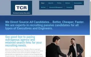 Technical Contract Recruiters Inc. website