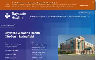 Baystate Women’s Health Ob/Gyn - Springfield of Longmeadow