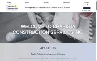 Charista Construction Services Inc. website