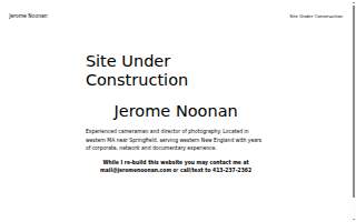Jerome Noonan, Videographer