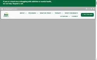 Pioneer Behavioral Health website