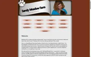 Sandy Meadow Farm Obedience School of Longmeadow website