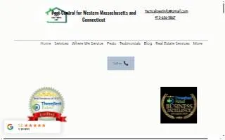 Tactical Pest Solutions LLC of Longmeadow website