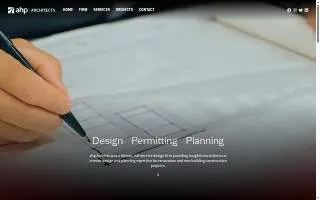 ahp Architects website