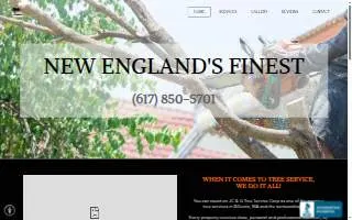 JC & G Tree Service Corp of Lowell website