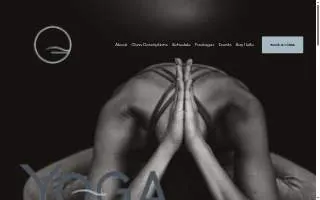 Yoga on Central website