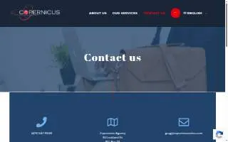 Copernicus Agency website