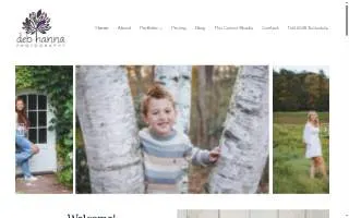 Deb Hanna Photography website