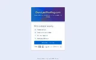 Duro-Last Roofing inc. website