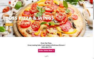 Boss Pizza and Wings