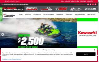 Central Mass PowerSports website