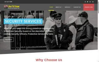 Protective Services Inc website