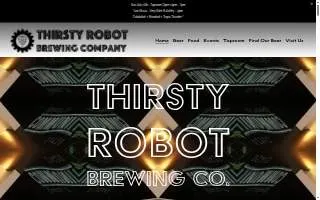 Thirsty Robot Brewing Company of Lunenburg website