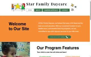 Star Family Daycare website